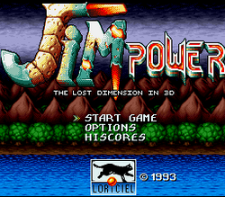 Jim Power: The Lost Dimension in 3D - SNES