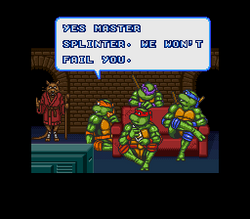 Teenage Mutant Ninja Turtles: Tournament Fighters - SNES