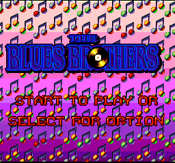 The Blues Brothers: Jukebox Adventure - SNES