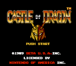 Castle of Dragon - NES