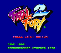 Fatal Fury 2 - SNES