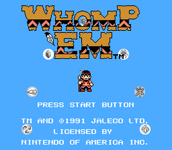 Whomp 'Em - NES