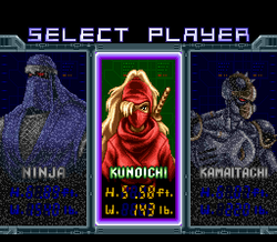 Ninja Warriors - SNES