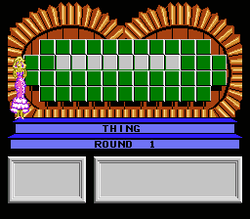 Wheel of Fortune: Featuring Vanna White - NES