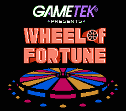 Wheel of Fortune: Featuring Vanna White - NES