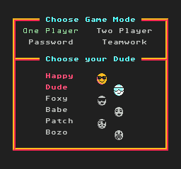 Dudes with Attitude - NES
