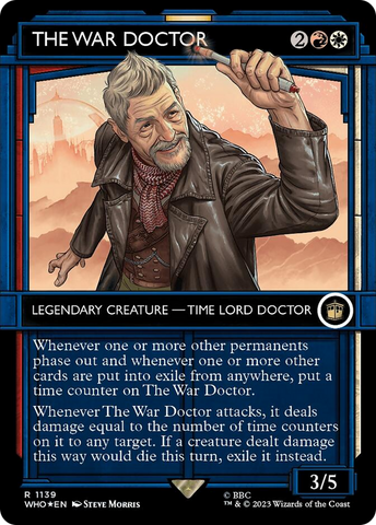 The War Doctor (Showcase) (Surge Foil) [Doctor Who]