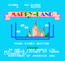Mappy-Land - NES