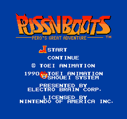 Puss N Boots: Pero's Great Adventure - NES