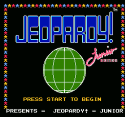 Jeopardy! Junior Edition - NES