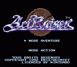 ActRaiser - SNES