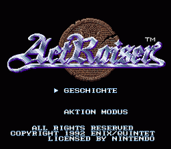 ActRaiser - SNES