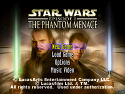 Star Wars Episode 1: The Phantom Menace - PS1