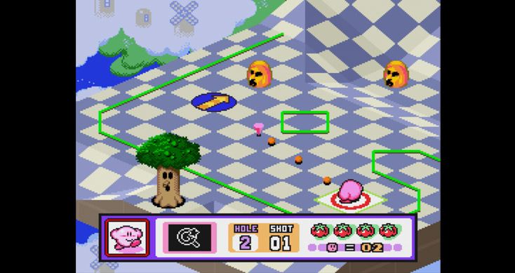Kirby's Dream Course - SNES