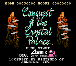 Conquest of the Crystal Palace - NES