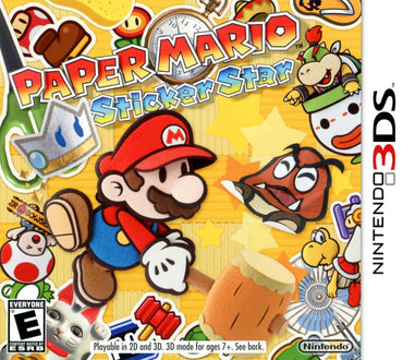 Paper Mario: Sticker Star - 3DS