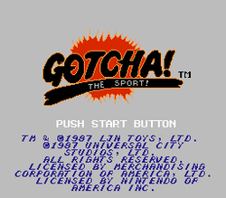 Gotcha! The Sport! - NES