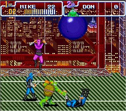 Teenage Mutant Ninja Turtles: Turtles in Time - SNES