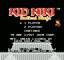 Kid Niki: Radical Ninja - NES