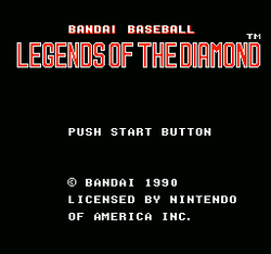 Legends of the Diamond - NES