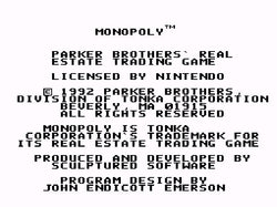 Monopoly - SNES