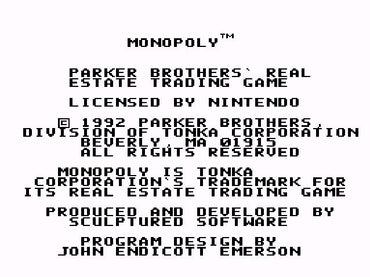 Monopoly - SNES