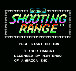 Shooting Range - NES