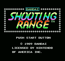 Shooting Range - NES