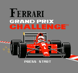 Ferrari Grand Prix Challenge - NES