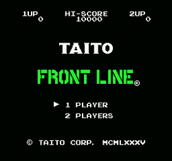 Front Line - NES