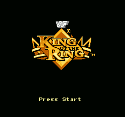 WWF King of the Ring - NES