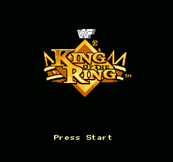 WWF King of the Ring - NES