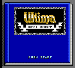Ultima IV: Quest of the Avatar - NES