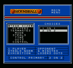 Roundball: 2-On-2 Challenge - NES