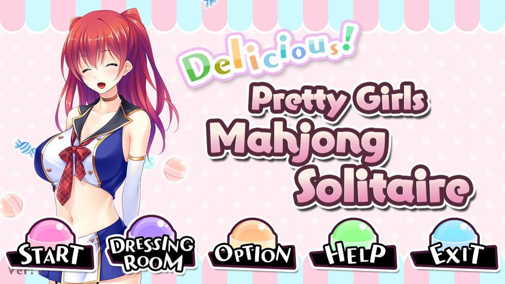 Delicious! Pretty Girls Mahjong Solitaire - PS5
