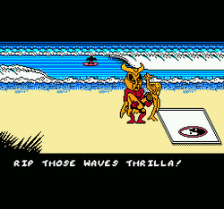 Town & Country Surf Designs II: Thrilla's Surfari - NES