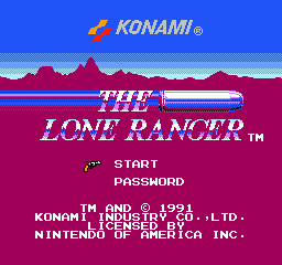 The Lone Ranger - NES