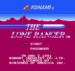 The Lone Ranger - NES