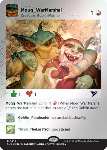 Mogg War Marshal (Rainbow Foil) [Secret Lair Drop Series]