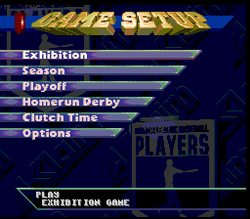 Frank Thomas Big Hurt Baseball - SNES