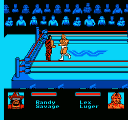 WWF King of the Ring - NES