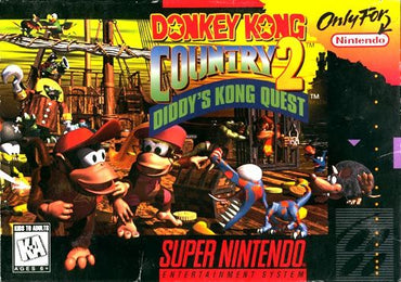 Donkey Kong Country 2: Diddy's Kong Quest - SNES