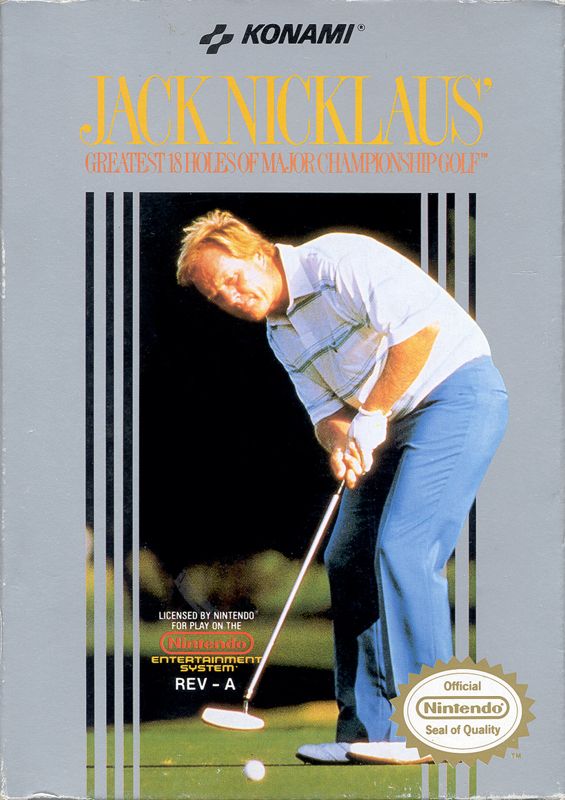 Jack Nicklaus' Greatest 18 Holes of Major Championship Golf - NES
