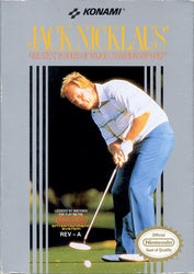 Jack Nicklaus' Greatest 18 Holes of Major Championship Golf - NES