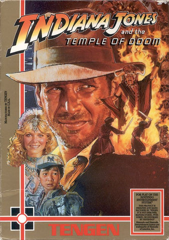 Indiana Jones and the Temple of Doom - NES