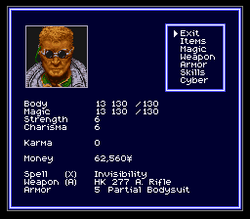 Shadowrun - SNES