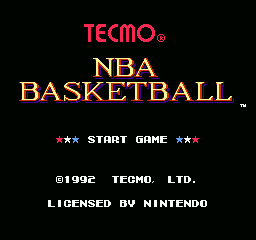 Tecmo NBA Basketball - NES