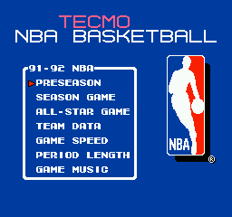 Tecmo NBA Basketball - NES