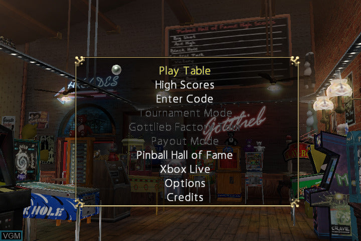 Pinball Hall of Fame: Gottlieb Collection - XBox Original
