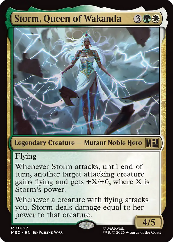 Storm, Queen of Wakanda [Marvel Super Heroes Commander]